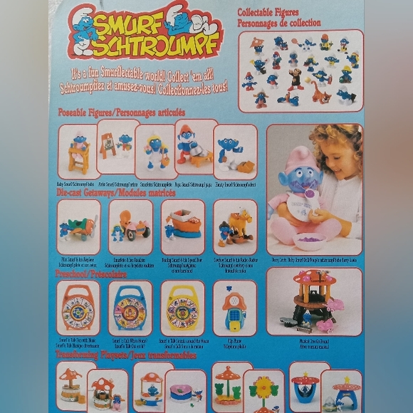 Smurfette posable figure - Picture 2 of 2